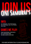 Oni Samuri's recruitment poster.png